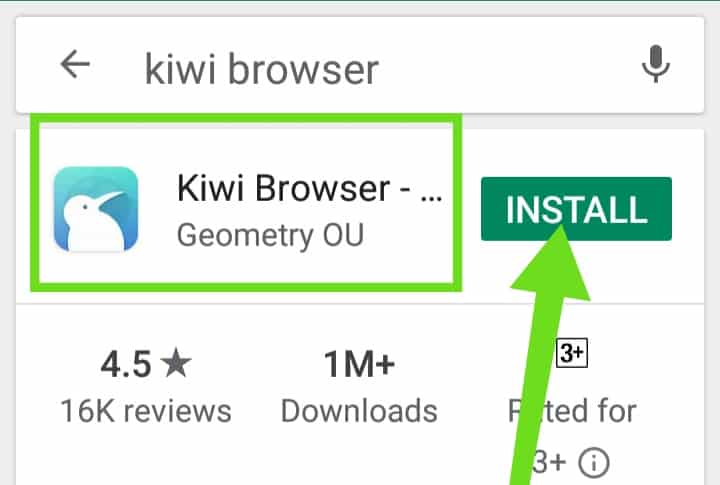 kiwi browser