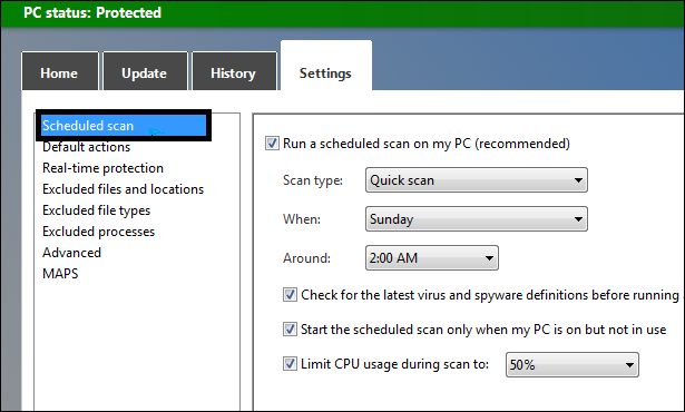 MsMpEng.exe antimalware service executable