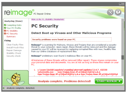 Reimage License key PC security