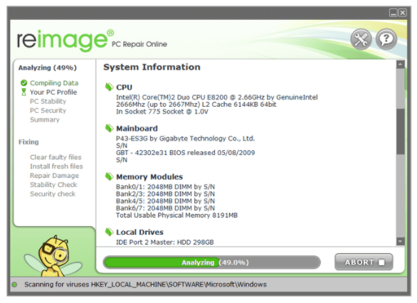 Reimage system Analysis