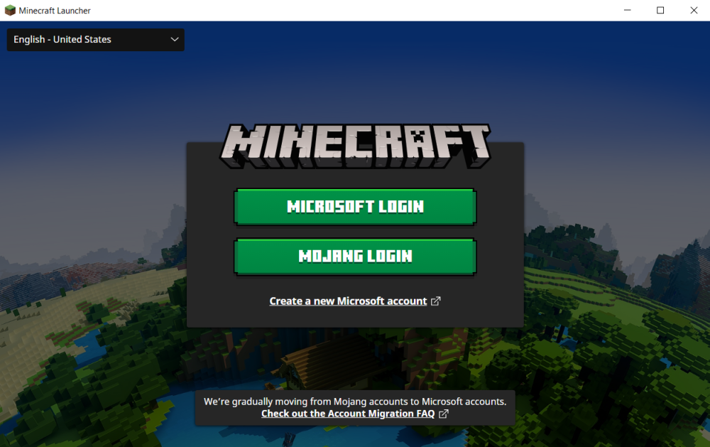 Minecraft Login