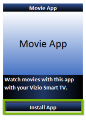 Installing apps on Vizio VIA Tv