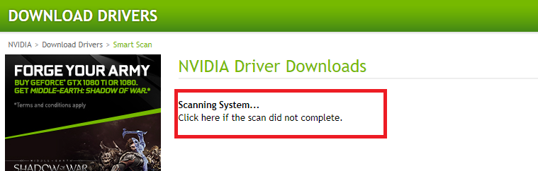 Update the Nvidia Driver 