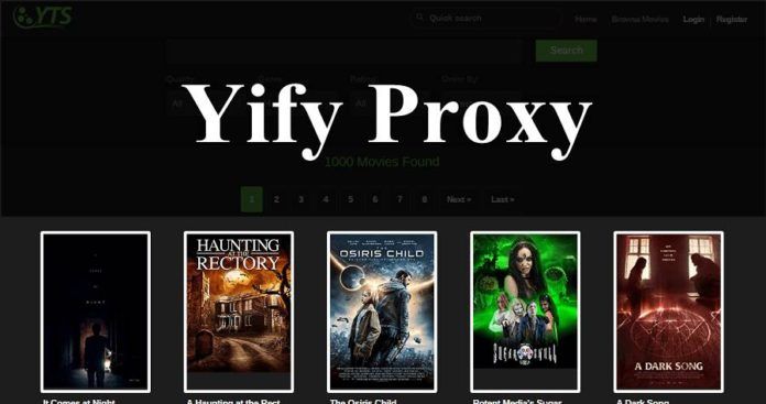 YIFY proxy site