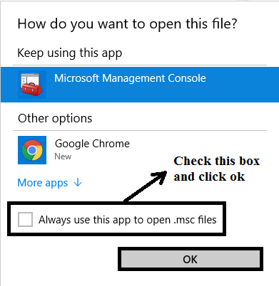 Microsoft Management Console