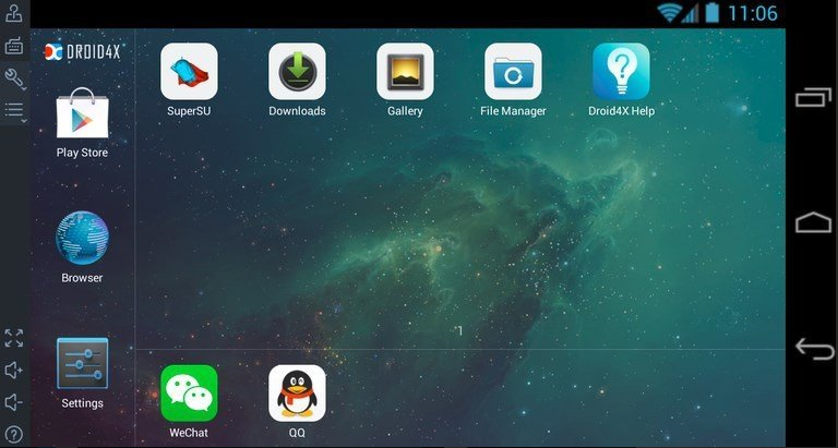 Droid4x android emulator