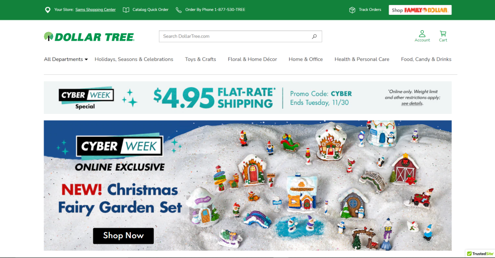 Dollar Tree - Sites like Wish