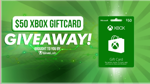 Xbox Gift Crads Giveaway