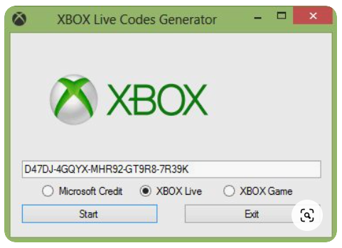 Xbox Live Free Code Generator