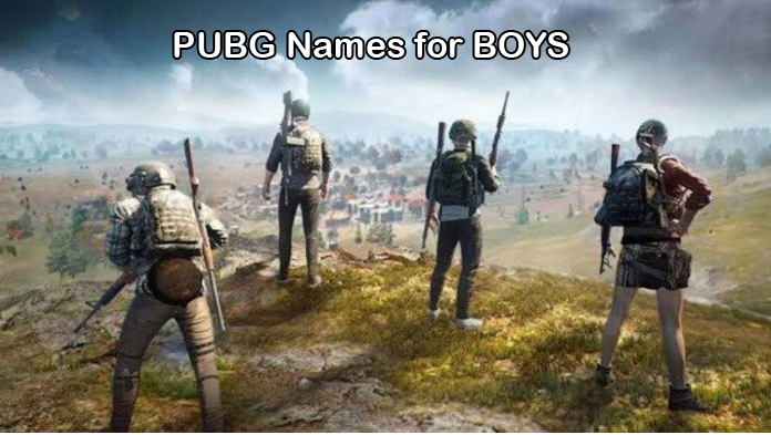 PUBG Name tags for guys and boys