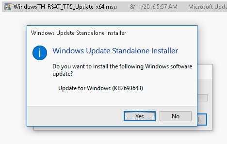 windows update standalone installer