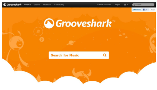 Grooveshark Free Music Website