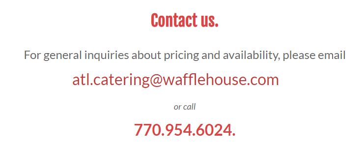 Waffle catering