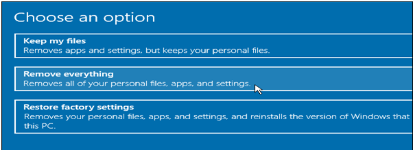 how to reset your windows 10 pc