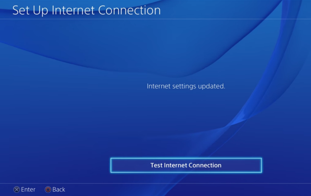 Internet Settings Updated - Fix: WS-37403-7 Error In PS4