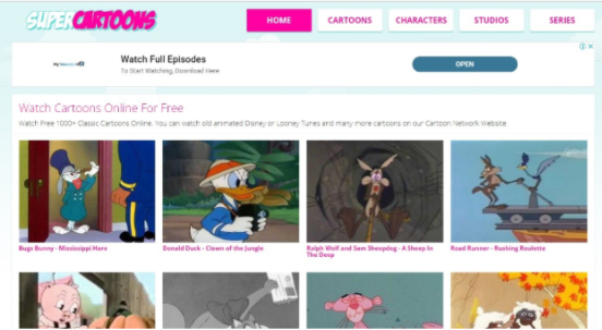 Watch Super Cartoons Online