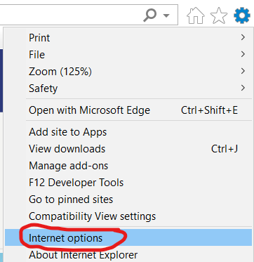 Internet Options - the content can't be displayed because the s/mime control isn't available