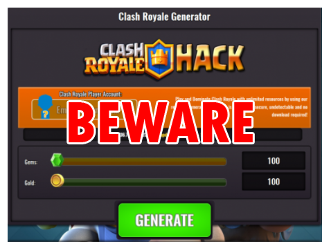 Clash Royale free gems generator