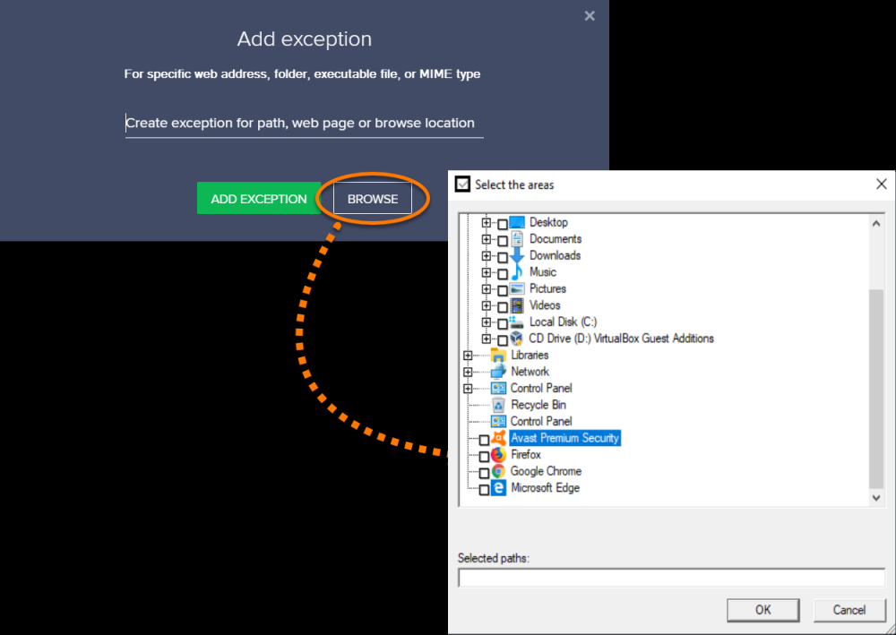 Excluding certain files or websites from scanning in Avast Antivirus | Official Avast Support