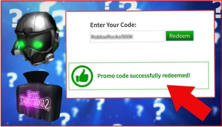 Redeem Roblox Robux free Promo Code