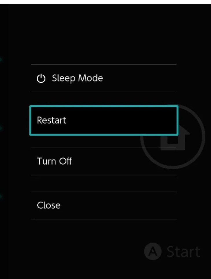 Restart - Nintendo Switch Dock Not Working