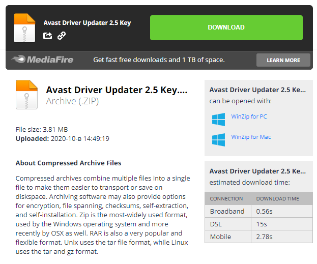 Download Avast Driver Updater and Scanner