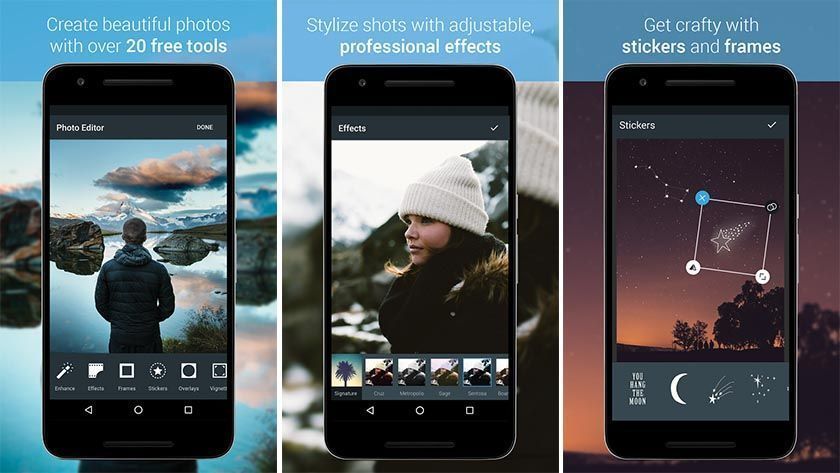 aviary best photo editor apps for android | cute filter app