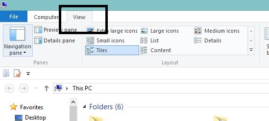 view hidden files