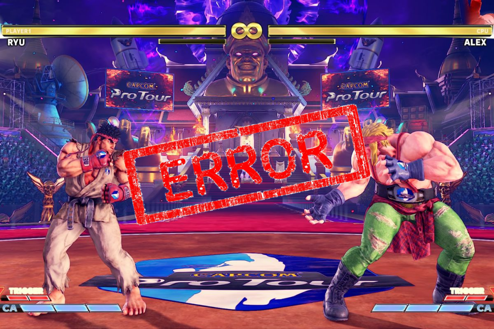 Fix Street Fighter 5 Not Launching Title Example