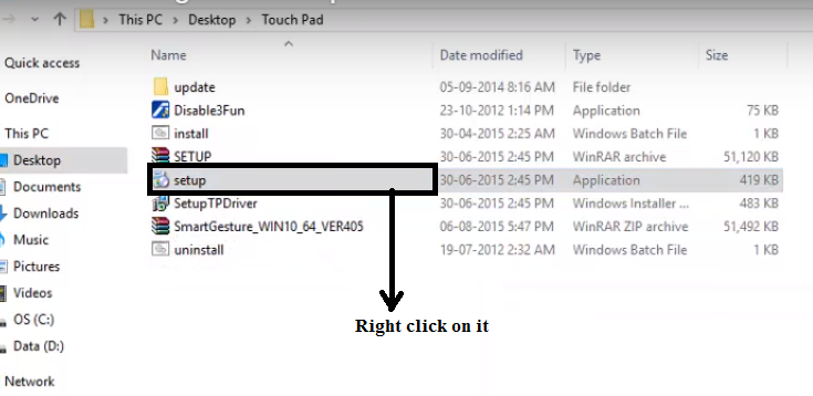 Asus smart gesture setup file