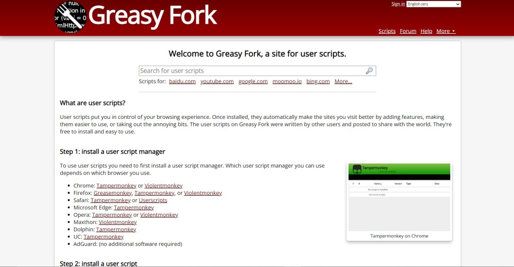 Greasy Fork