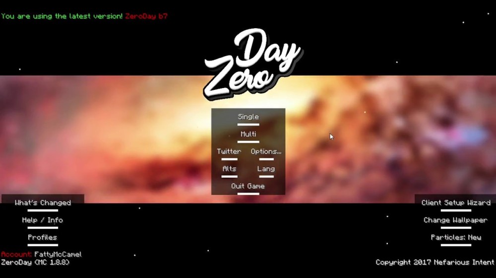 Zeroday - Minecraft Hacks