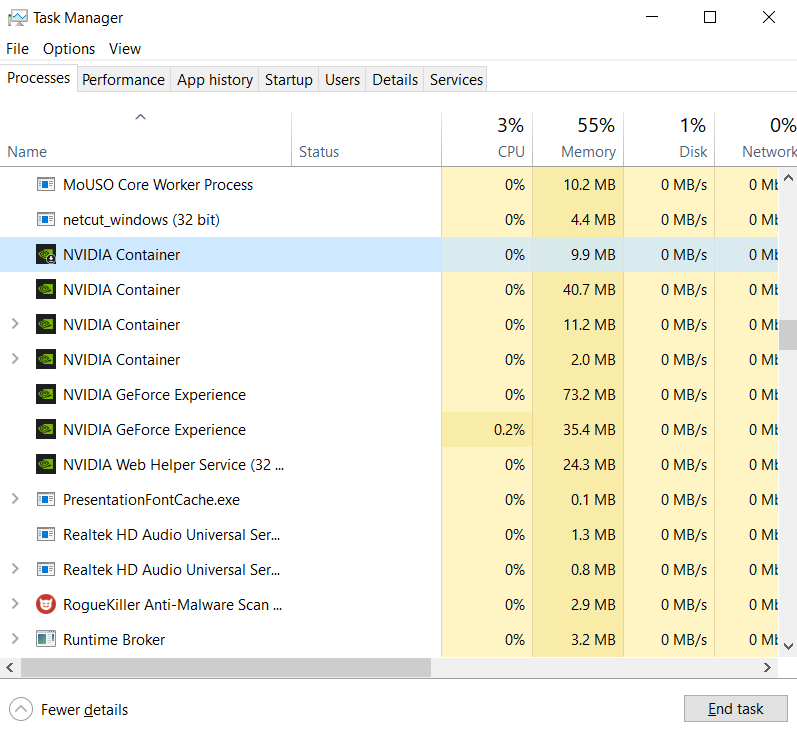 Background Processes