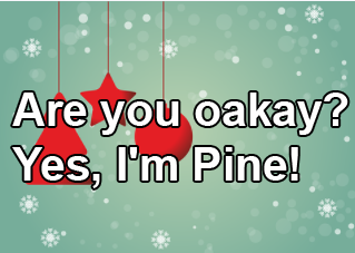 Christmas Cards One Line Puns