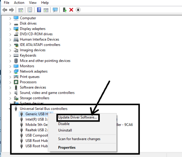 usb device descriptor failed windows 10