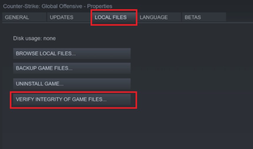 Verifiy Integrity Of Game Files - Fix Steam Corrupt Disk