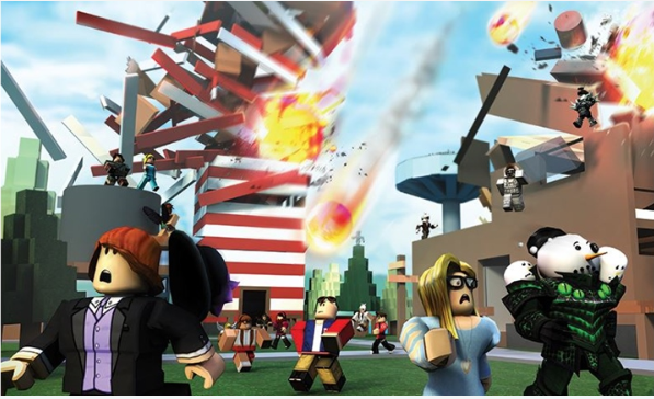 Natural Disaster Survival Game on Roblox