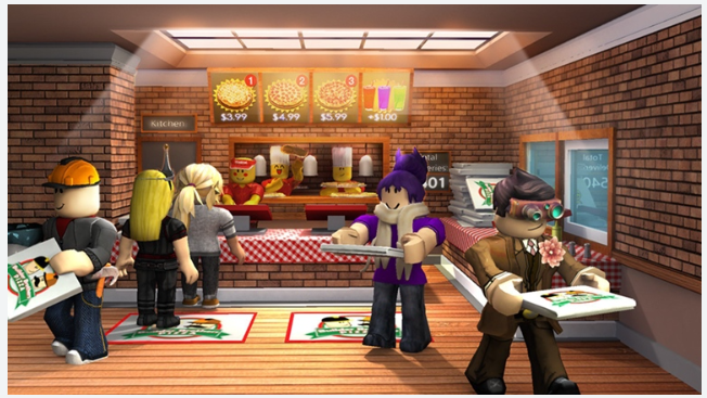 Play Roblox Games: Work at Pizza Place