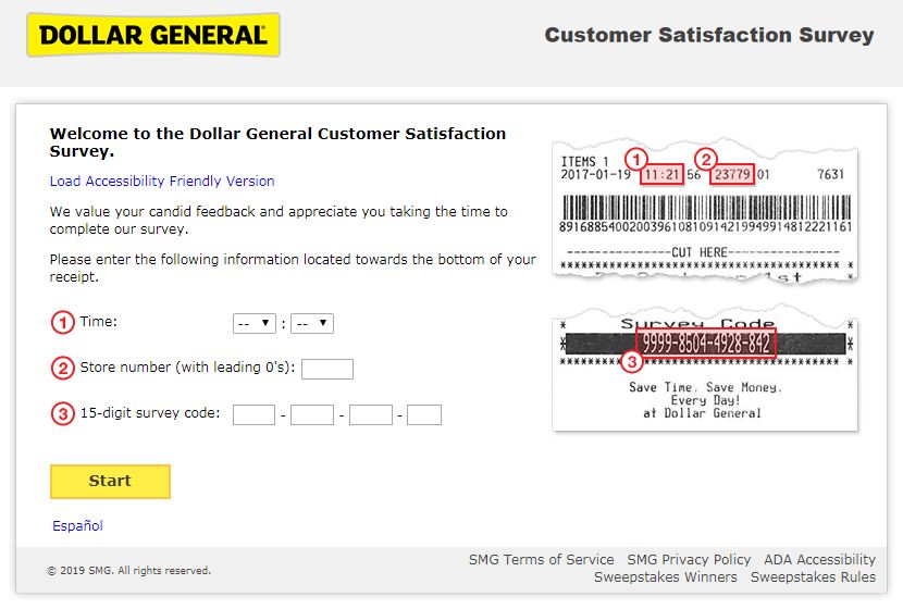 dollar general survey