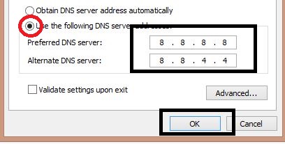 DNS Server Error