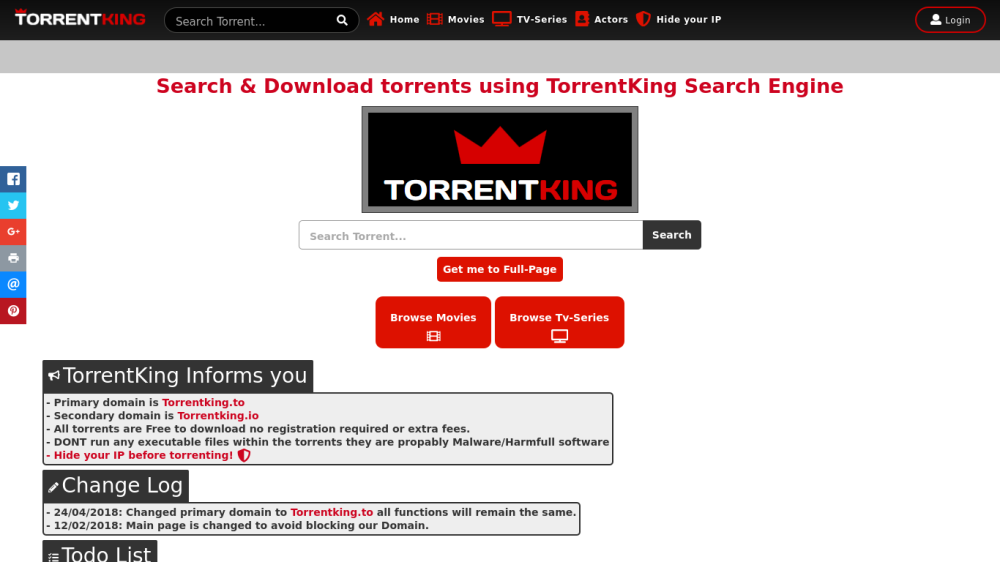 HDSector Proxy sites